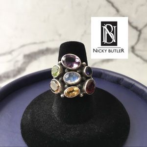 Nicky Butler Sterling Gemstone Ring (8)